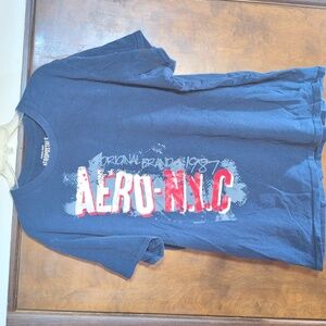 Aeropostale Men's Blue Tee Size XXL